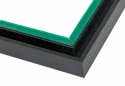 Premium Paneel lijst zwart - voor dibond en andere panelen