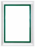Premium Paneel lijst wit - voor dibond en andere panelen