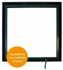 Premium Paneel lijst wit - voor dibond en andere panelen
