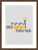Licht gerookt eiken houten Barth wissellijst 209-888