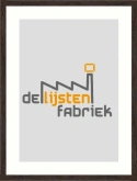 Maatwerk donker gerookt eiken houten Barth wissellijst 209-999