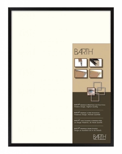 Zwart gelakte Barth wissellijst 916 ZWG